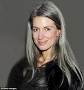 Sarah Harris is 31 and is featured in the story as she has left her hair ... - Sarah Harris grey hair