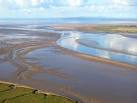 Channel of River Wampool, Solway Estuary, Cumbria - via Daymix