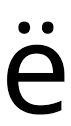 U+00EB LATIN SMALL LETTER E WITH DIAERESIS: ë – Unicode – Codepoints