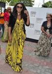 M.P: Omotola Jalade in Tanzania for Wema Sepetu's Movie Launch