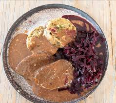 Image result for sauerbraten semmelknödel