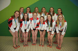 Image result for Rushmoor Synchronised Swimming Club