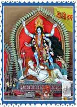 Calcutta Kali Puja festival is another important occasion that takes place two weeks after the celebration of Laxmi puja. - kali-puja-in-calcutta