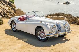 Image result for Old English White 1955 Jaguar