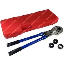 Mechanical Pex Pipe Crimping Tool with Telescoping Handles