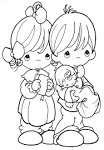 Imagenes de jesus con niños - Dibujos para colorear - IMAGIXS