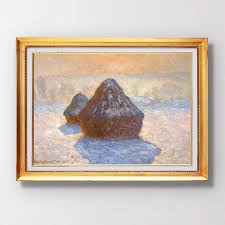 Image result for Monet haystacks