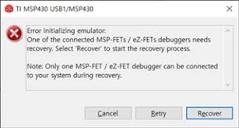 MSP-FET: MSP-FET doesn't work - MSP low-power microcontroller ...