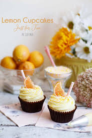 Image result for lemon cupcake
