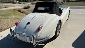 Image result for Old English White 1955 Jaguar