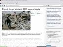 Egyptian–israeli Peace Treaty