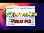 HOW TO DELETE SYNAPTICS.EXE IN WINDOWS 10/11 || VIRUS REMOVAL ...