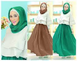 TA-JF5279: Baju Muslim Lebaran Wanita Cantik,Trendy,Elegan,Mewah ...