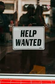 Image result for help wanted sign window