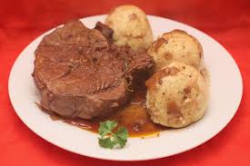 Image result for sauerbraten semmelknödel