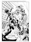 Spiderman vs Venom Sample Ink by ~apalomaro on deviantART