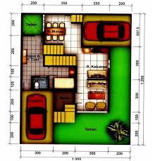 Denah rumah minimalis sederhana 1 lantai dan 2 lantai�??