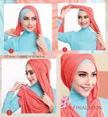 Tutorial Jilbab Pashmina Simple untuk Pesta | Blog Dorie Shop