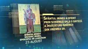 Image result for Sfântul https://ro.wikipedia.org/wiki/Irineu de Lyon