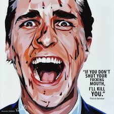 「パトリック・ベイトマン アメリカン・サイコ」の画像検索結果