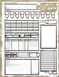 Image result for rpg character sheet