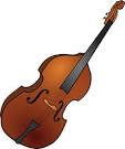 Double Bass clip art - vector clip art online, royalty free ...