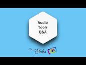 Q & A - Using Audio Tools in the Timeline Tab - YouTube