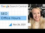 English Google SEO office-hours from November 26, 2021 - YouTube