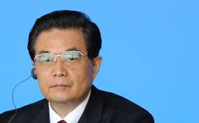 Image result for Hu Jintao zapatero