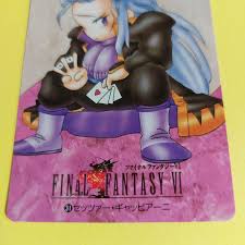 「セッツァー・ギャッビアーニ FINAL FANTASY 6」の画像検索結果