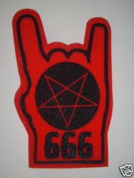Image result for 666 hand sign