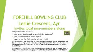 Image result for Lochore & Crosshill Bowling Club