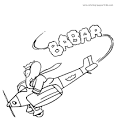 Barbar coloring page