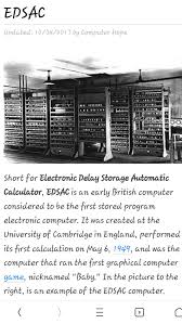 Image result for Edsac