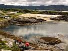 originally built to block off a tidal inlet for aquaculture research. - via Daymix