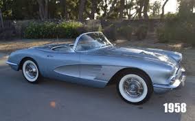 Image result for Silver Blue 1958 Chevrolet