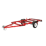 Utility Trailer 4'x8' - Heavy Duty Folding Utility Trailer