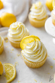 Image result for lemon cupcake