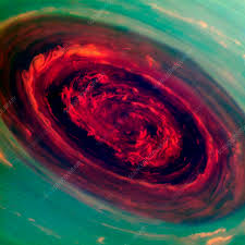 Image result for saturn north pole