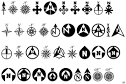 Identifont - North Arrow Assortment