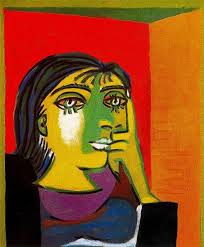 Image result for Pablo Picasso, Portrait of Dora Maar