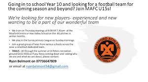 Image result for Mayford Athletic Football Club
