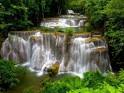 Huay Mae Khamin Waterfall, Paradise Waterfall In Deep Jungle ...