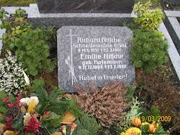 Grab von Richard Nitsche (14.06.1891-25.03.1961), Friedhof Westeraccum