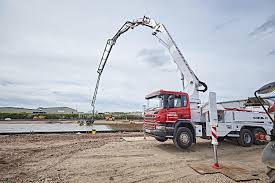 Image result for concrete pump truck