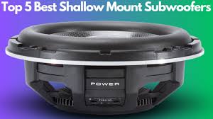 Image result for shallow subwoofer