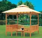 wooden gazebo - LM-C - LM (China Manufacturer) - Leisure Furniture ...