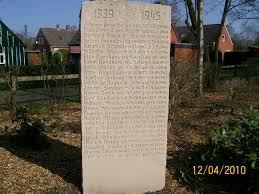 Grabstein von Wilhelm Wiese (23.05.1921-10.05.1944), Friedhof Oldersum. Häufige Nachnamen auf diesem Friedhof: Wallenstein (19) - Brunken (13) - Tergast ...