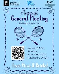 Image result for Nottingham University Students Badminton Club