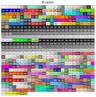 Chart of R Colors